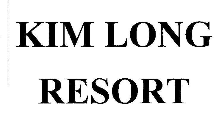 Mẫu nhãn hiệu KIM LONG RESORT