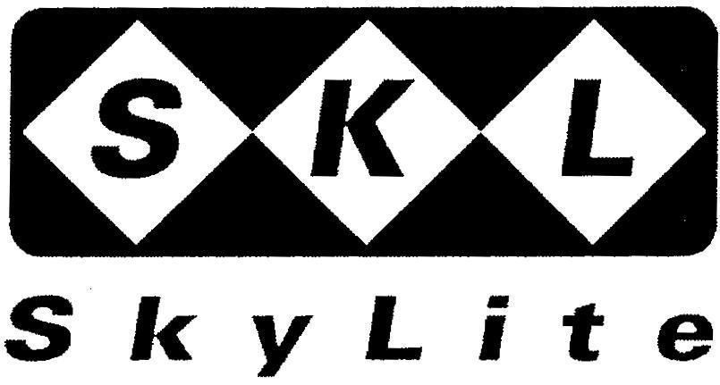 Mẫu nhãn hiệu SKL S K L SkyLite