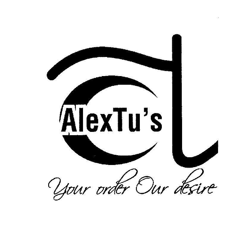 Mẫu nhãn hiệu a AlexTu's Your order Our desire