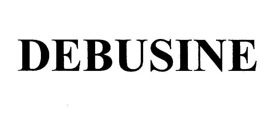 Mẫu nhãn hiệu DEBUSINE
