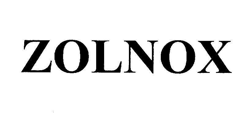 Mẫu nhãn hiệu ZOLNOX