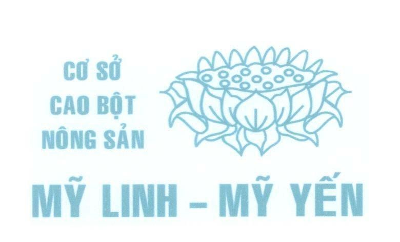 Mẫu nhãn hiệu Mỹ Linh - Mỹ Yến Cơ Sở Cao Bột Nông Sản