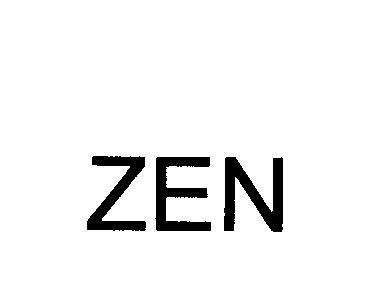 Mẫu nhãn hiệu ZEN