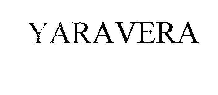 Mẫu nhãn hiệu YARAVERA