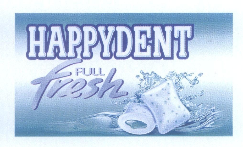 Mẫu nhãn hiệu HAPPYDENT FULL Fresh