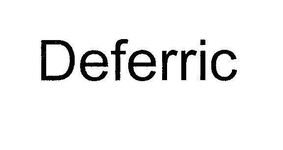 Mẫu nhãn hiệu Deferric