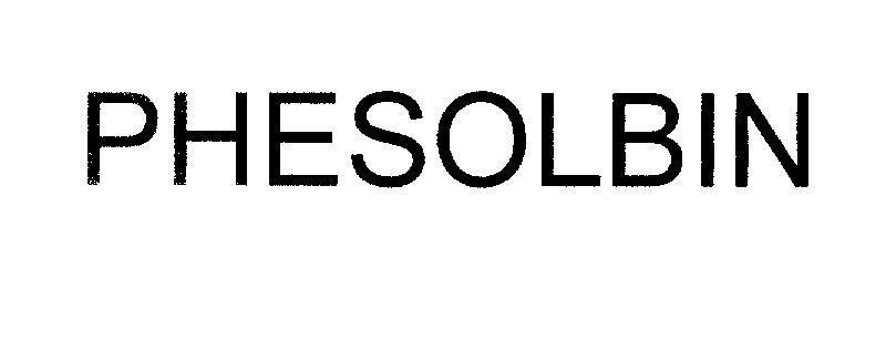 Mẫu nhãn hiệu PHESOLBIN