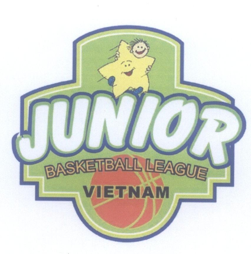 Mẫu nhãn hiệu JUNIOR BASKETBALL LEAGUE VIETNAM