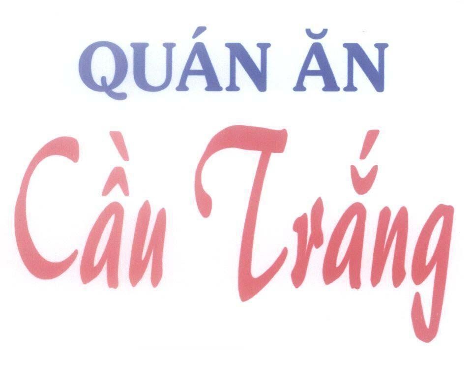 Mẫu nhãn hiệu Quán Ăn Cầu Trắng