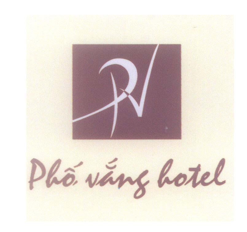 Mẫu nhãn hiệu PV Phố vắng hotel