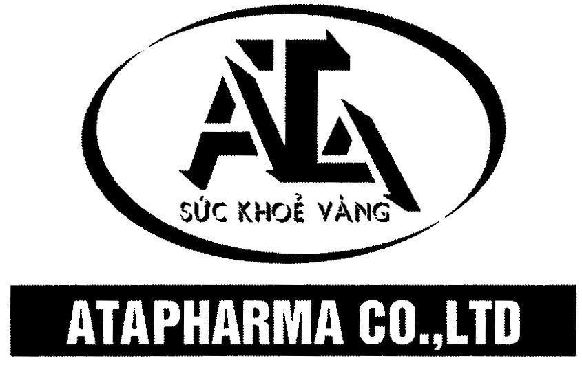 Mẫu nhãn hiệu ATA Sức Khoẻ Vàng ATAPHARMA CO., LTD