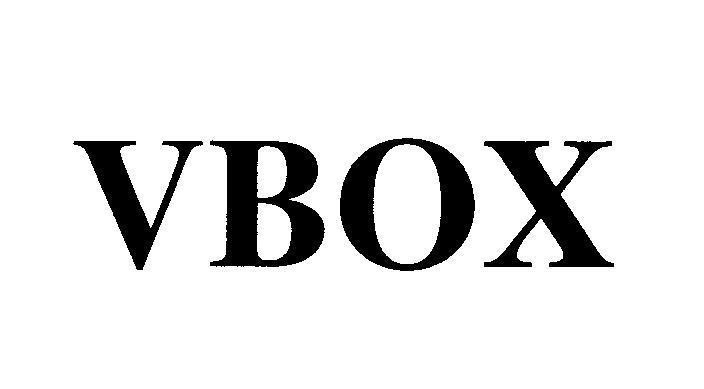 Mẫu nhãn hiệu VBOX