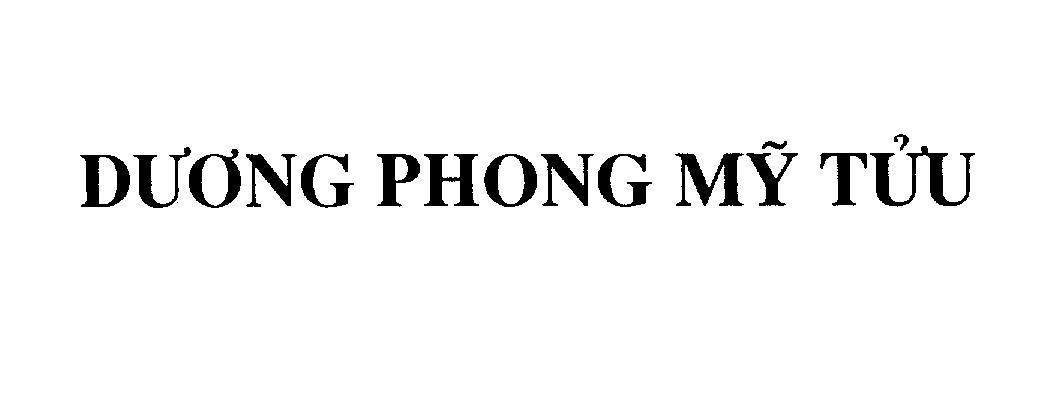Mẫu nhãn hiệu Dương Phong Mỹ Tửu