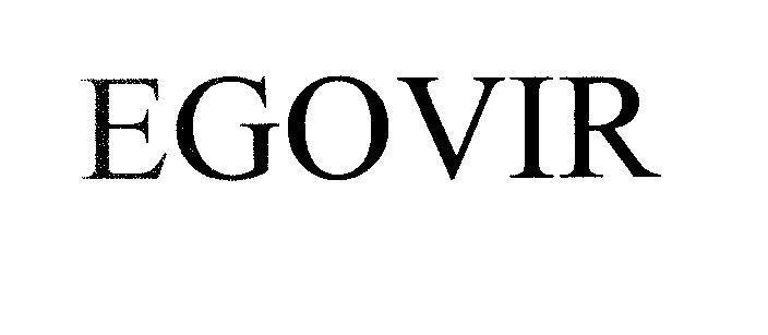 Mẫu nhãn hiệu EGOVIR