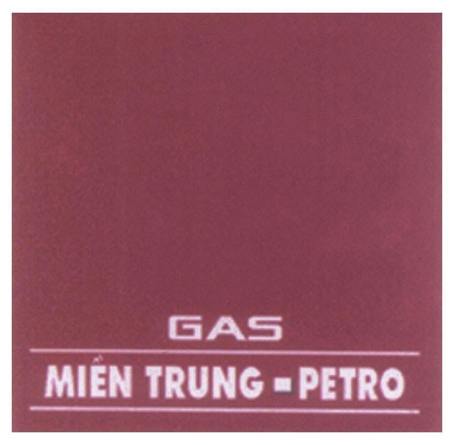 Mẫu nhãn hiệu GAS Miền Trung Petro