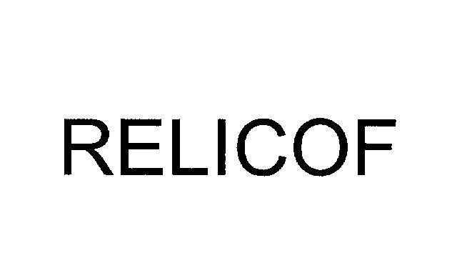 Mẫu nhãn hiệu RELICOF