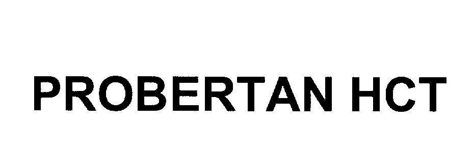 Mẫu nhãn hiệu PROBERTAN HCT