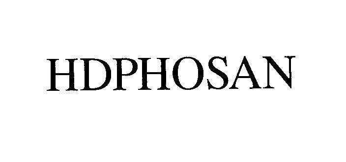 Mẫu nhãn hiệu HDPHOSAN
