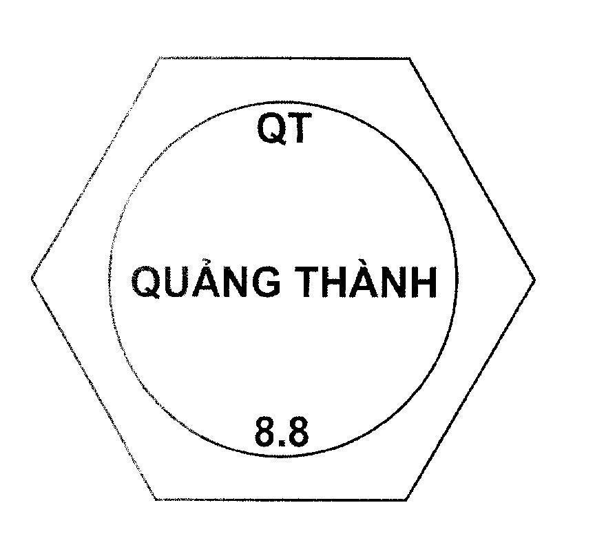 Mẫu nhãn hiệu QT Quảng Thành 8.8