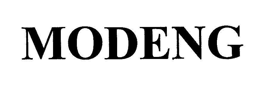 Mẫu nhãn hiệu MODENG
