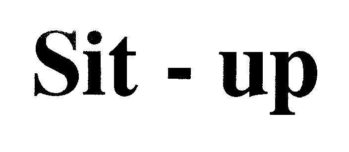 Mẫu nhãn hiệu Sit - up