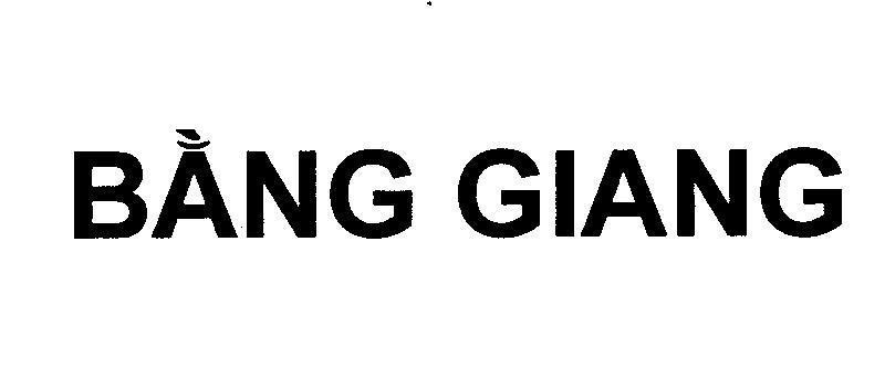 Mẫu nhãn hiệu Bằng Giang