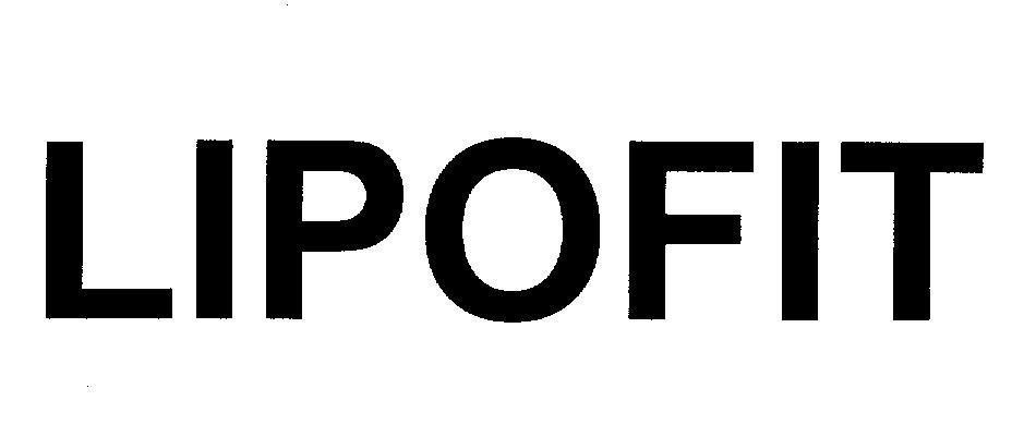 Mẫu nhãn hiệu LIPOFIT