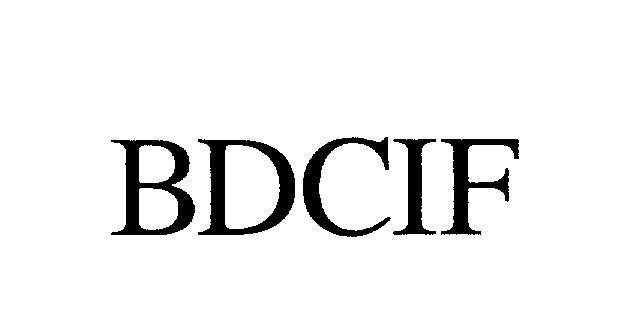 Mẫu nhãn hiệu BDCIF