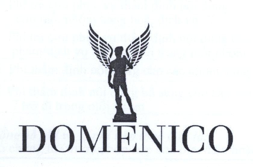 Mẫu nhãn hiệu DOMENICO