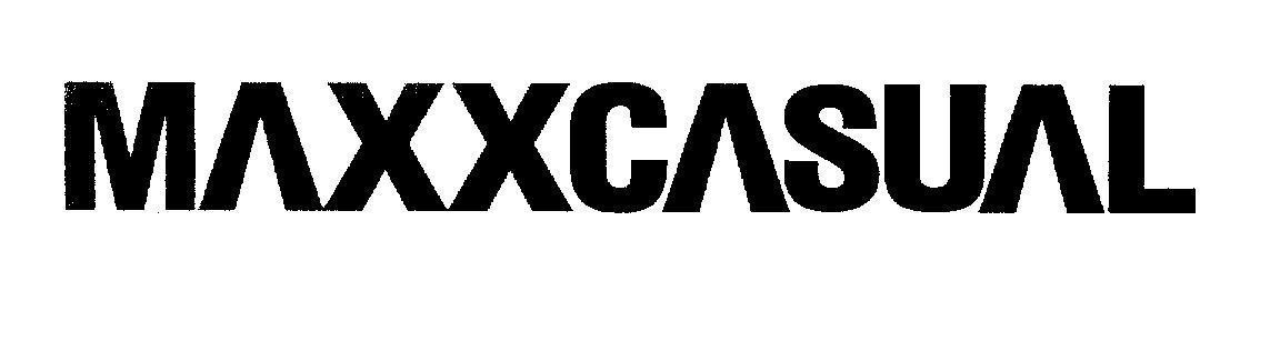 Mẫu nhãn hiệu MAXXCASUAL