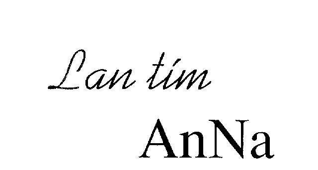 Mẫu nhãn hiệu Lan tím AnNa