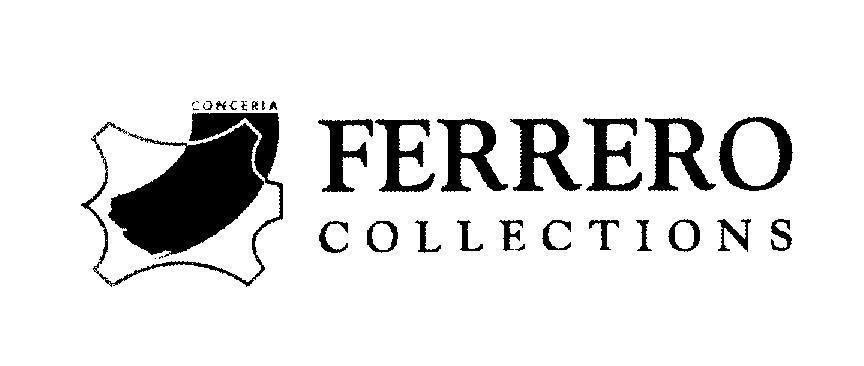 Mẫu nhãn hiệu FERRERO COLLECTIONS CONCERIA