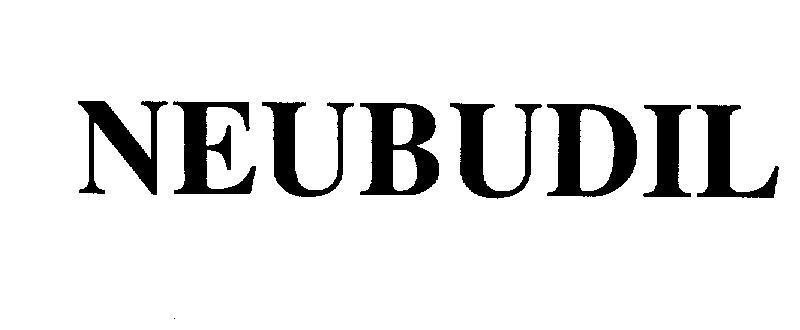 Mẫu nhãn hiệu NEUBUDIL
