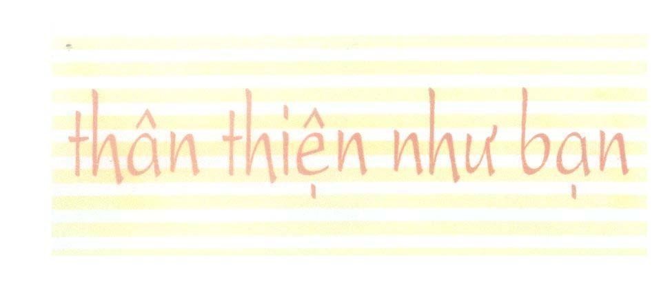 Mẫu nhãn hiệu thân thiện như bạn