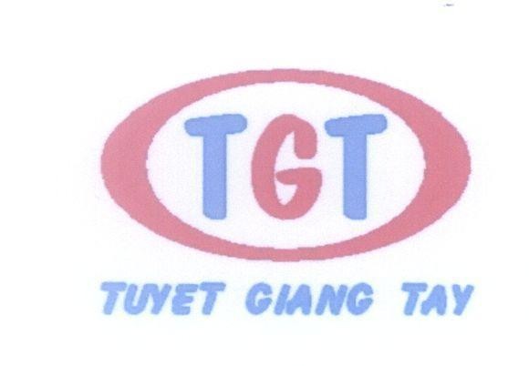 Mẫu nhãn hiệu TGT TUYET GIANG TAY