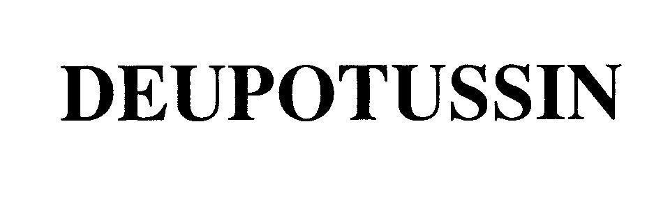Mẫu nhãn hiệu DEUPOTUSSIN