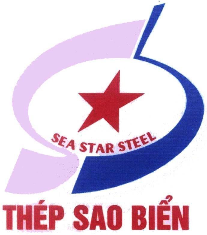 Mẫu nhãn hiệu SEA STAR STEEL Thép Sao Biển