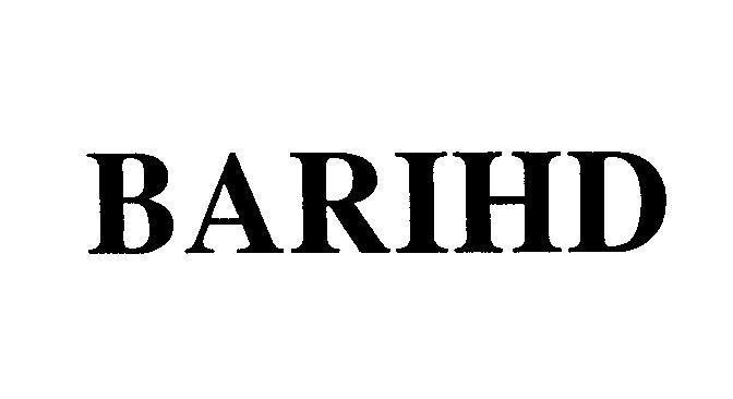 Mẫu nhãn hiệu BARIHD