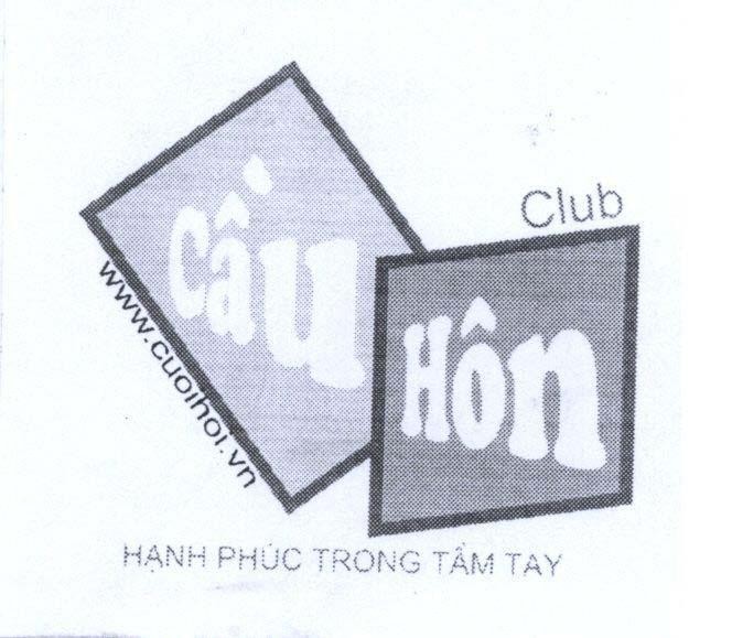 Mẫu nhãn hiệu Cầu Hôn Club Hạnh Phúc Trong Tầm Tay www.cuoihoi.vn