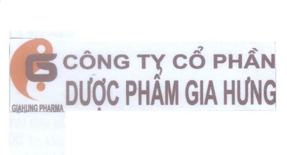Mẫu nhãn hiệu G GIAHUNG PHARMA Công ty cổ phần Dược Phẩm Gia Hưng
