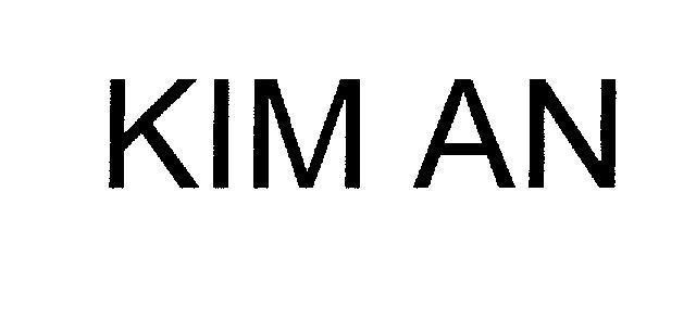 Mẫu nhãn hiệu KIM AN