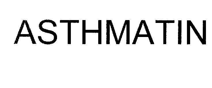Mẫu nhãn hiệu ASTHMATIN