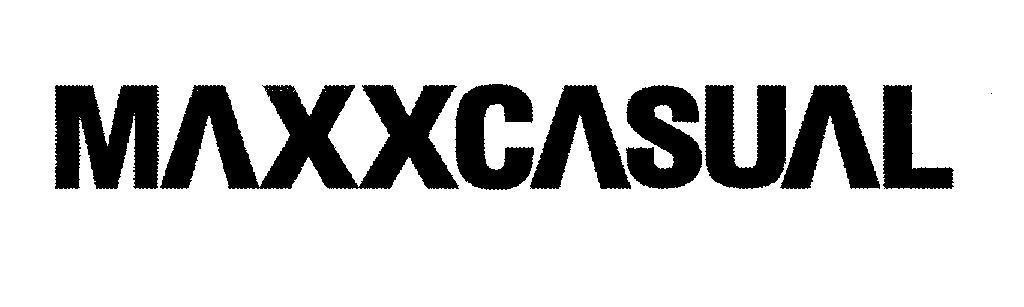 Mẫu nhãn hiệu MAXXCASUAL