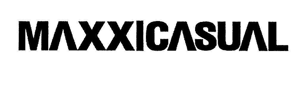 Mẫu nhãn hiệu MAXXICASUAL