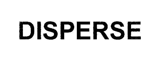 Mẫu nhãn hiệu DISPERSE