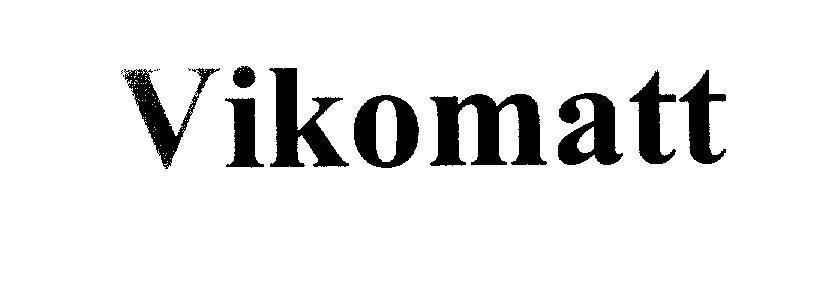 Mẫu nhãn hiệu Vikomatt