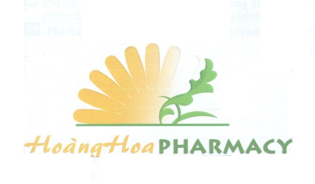 Mẫu nhãn hiệu Hoàng Hoa PHARMACY