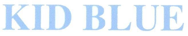 Mẫu nhãn hiệu KID BLUE