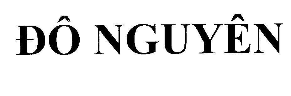 Mẫu nhãn hiệu ĐÔ NGUYÊN