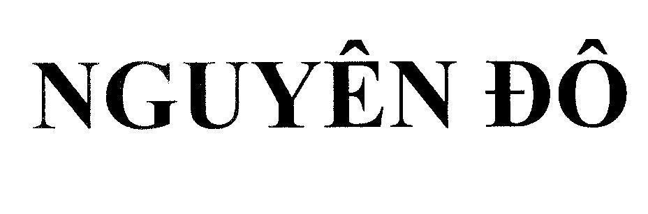 Mẫu nhãn hiệu NGUYÊN ĐÔ